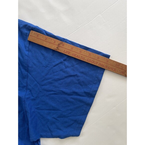 Cats Make Me Happy Humans Make‎ My Head Hurt Blue T Shirt 3XL - Picture 6 of 9